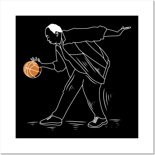 Stanley Dribbling Wall Art by Hoperative